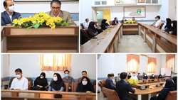 برگزاری مراسم گرامیداشت دهه کرامت در شبکه بهداشت و درمان شهرستان گرمسار